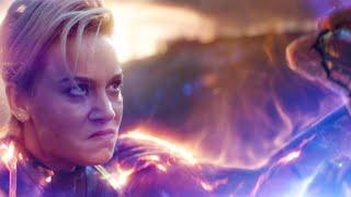 Captain Marvel vs Thanos Scene - Captain Marvel Fights Thanos  Avengers ENDGAME 2019