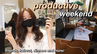 productive weekend with me  vlog 2020