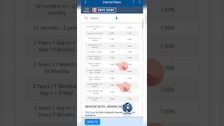 How to open Fixed Deposit through HDFC Mobile app  HDFC mein FD kaise open kare online