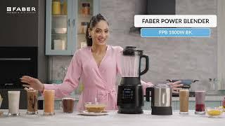 Faber Power Blender  Best Appliance for Indian Kitchen