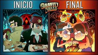 ¿Cómo inicia y termina Gravity Falls?  Te Explico La Historia serie completa diarios y comics