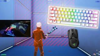 1 HOUR ASMR Keyboard Sounds  ASMR  Fortnite Gameplay 144FPS