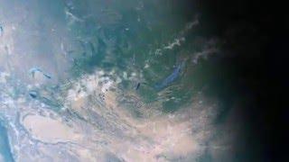 EARTH Zoom in slyudyanka russia After effects