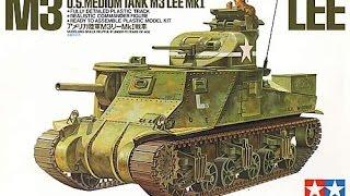 Tamiya  M3 LEE MkI  135 Scale Model  In Box Review