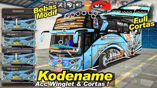 Keren Woyy Acc WingletBikin Ganteng Bus Mu BUSSID V4.2