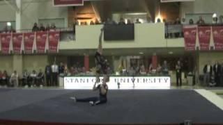 Nicky and Brian Acro Demo at Stanford Open 13110