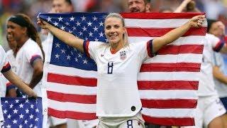 Julie Ertz World Cup Soccer Champ talks winning and equal pay