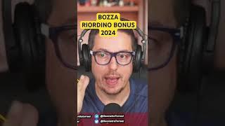 Riordino bonus 2024 e le prime bozze