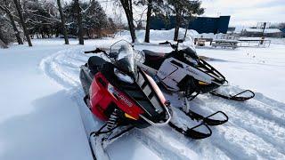 Cheapest Full Sized Polaris Snowmobile You Can Buy Polaris Indy 550 long and short track