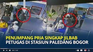 Penumpang Pria Singkap Jilbab Petugas KAI Emosi Tak Boleh Naik Kereta Kini Dilaporkan ke Polisi