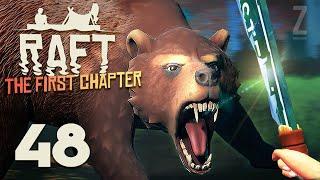 Raft Survival - Part 48 - SHIPWRECK ISLAND RIP MAMA BEAR & CAPTAINS HAT