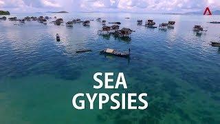 Bajau Laut Sea Gypsies  Aerial Malaysia  CNA Insider