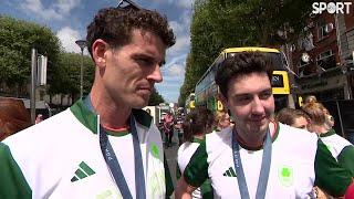 Irelands Olympic heroes return home to a massive crowd in Dublin