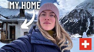 Living Alone in an Alpine Hut Switzerland