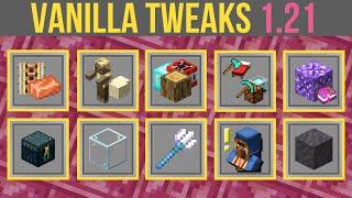 Minecraft 1.21 Vanilla Tweaks Data Packs  Mini Blocks & Husks Drop Sand