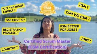 WATCH THIS before you get your Certified Scrum MasterCSM Certification