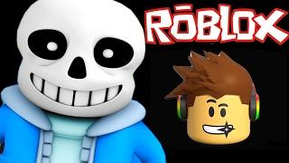 3D UNDERTALE В ROBLOX - Роблокс + Андертейл