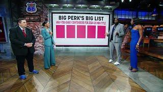 Big Perk’s BIG LIST Way too early contenders for the 2025 title  NBA Today