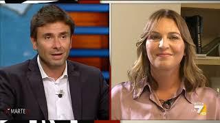 Un grande Alessandro di Battista asfalta Annalisa Tardino delle Lega 08102024