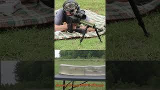 6mm ARC Ballistics Gel at 400 Yards - Hornady Black 105 #Shorts