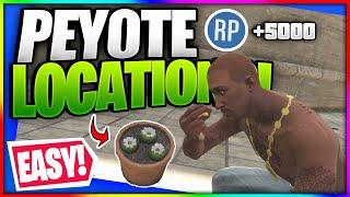 *EASY* ALL Peyote Plant Locations GTA Online