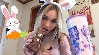 ASMR EATING A CHOCOLATE EASTER BUNNY