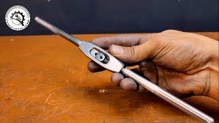 Making amazing Tap Wrench Handle DIY in 9 minute