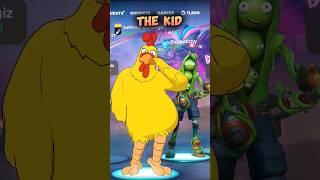 Giant Chicken Friendship Story  #shorts #fortnite #gaming