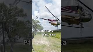 Pilot gila Skill Dewa #helikopter #skill #pesawat