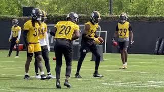 Steelers Sights and Sounds First Look at Patrick Peterson Isaac Seumalo in Steelers Uniform  SN