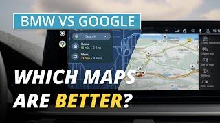 Google Maps vs Apple Maps vs BMW Maps Which is Best?