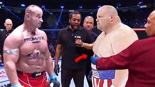 Never Judge A Book By Its Cover.. 400lbs Boxer Knocks Jacked Beasts Out - Eric Butterbean Esch