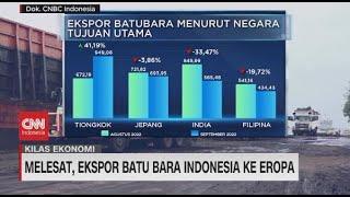 Melesat Ekspor Batu Bara Indonesia ke Eropa