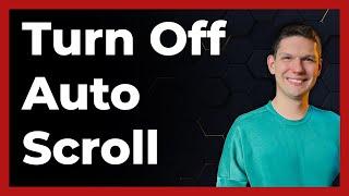 How To Turn Off Auto Scroll On TikTok 2024 - Full Tutorial latest update