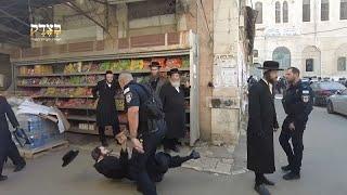 فيديو في القدس.. الشرطة الإسرائيلية تهاجم يهودًا متدينين تضامنوا مع الفلسطينيين