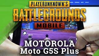 PubG Game Test on Motorola Moto G5S Plus – Test Graphic & Sound Effects