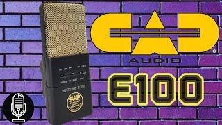 CAD E100 - The OG Square Body Supercardioid Condenser Microphone - Test  Review