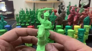 Повтор обзора резиновых Солдатиков СССР  Soviet rubber toy soldiers replay