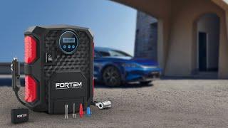 FORTEM Tire Inflator Portable Air Compressor Review 2023