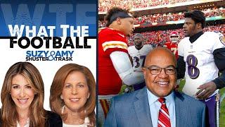 Mike Tirico’s Favorite ’24 NFL Matchup Is…?  What the Football with Suzy Shuster & Amy Trask