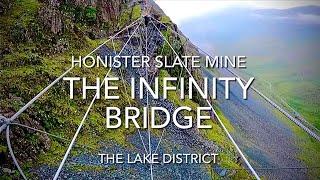 The Infinity Bridge at Honister Slate Mine