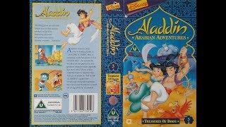 Opening and Closing of Aladdin - Treasures of Doom 1995 UK VHS