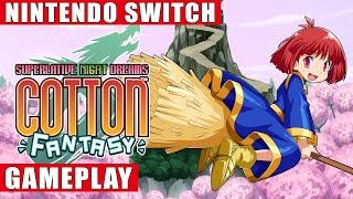 Cotton Fantasy Nintendo Switch Gameplay