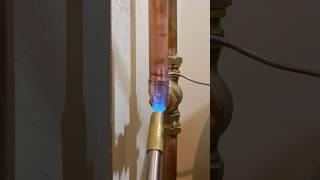 New heating pump Copper pipe alterations #asmr #asmrsounds #diy #howto #subscribe #youtubeshorts