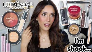 FULL FACE OF ULTA BEAUTY COLLECTION MAKEUP  watch BEFORE you BUY