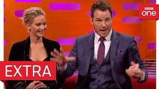 Chris Pratts epic card trick fail - The Graham Norton Show 2016  Extra - BBC One