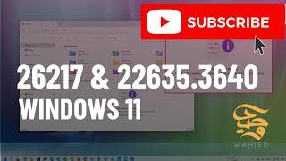Windows 11 NEW Home tabs in File Explorer Settings UI AI Components build 26217 & 22635 3640