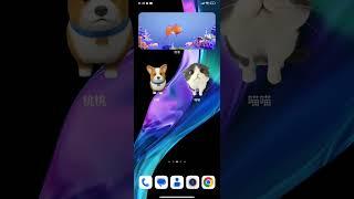 Виджеты тамогочи из Miui 14