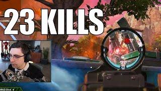 SHROUD - Returns To Apex Legends With 23 Kill Bomb   Part 1