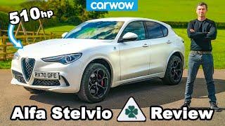 510hp Alfa Romeo Stelvio QV 2021 review - 0-60mph 14-mile & brake tested